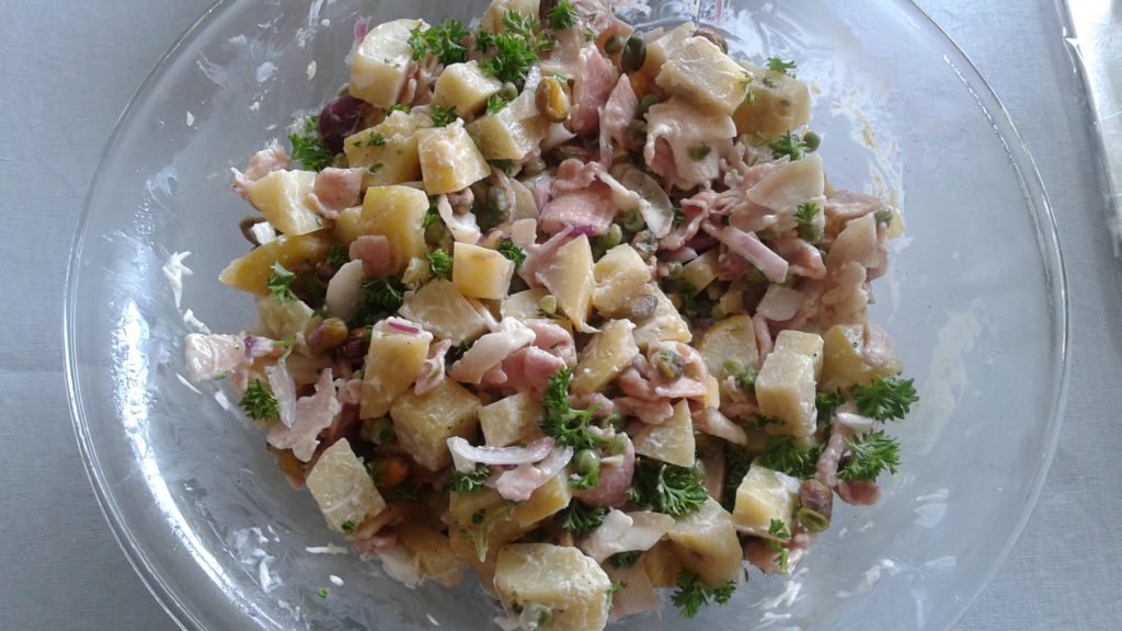Kumara Bacon Salad