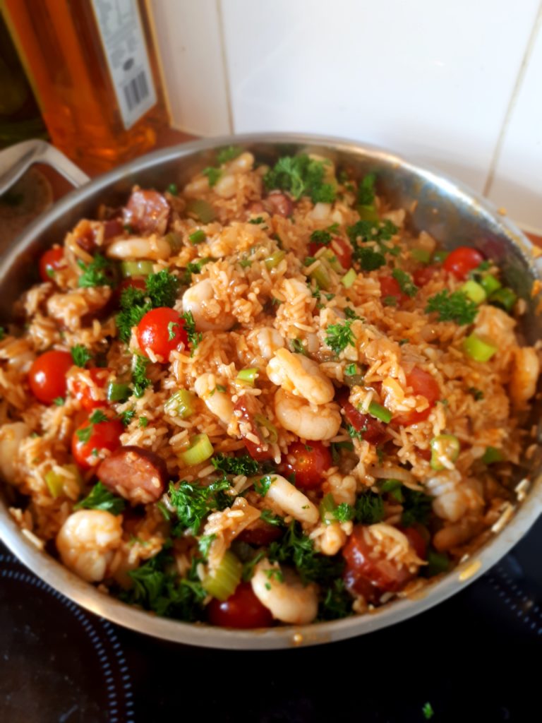 PrawnAndChorizoSpanishRice