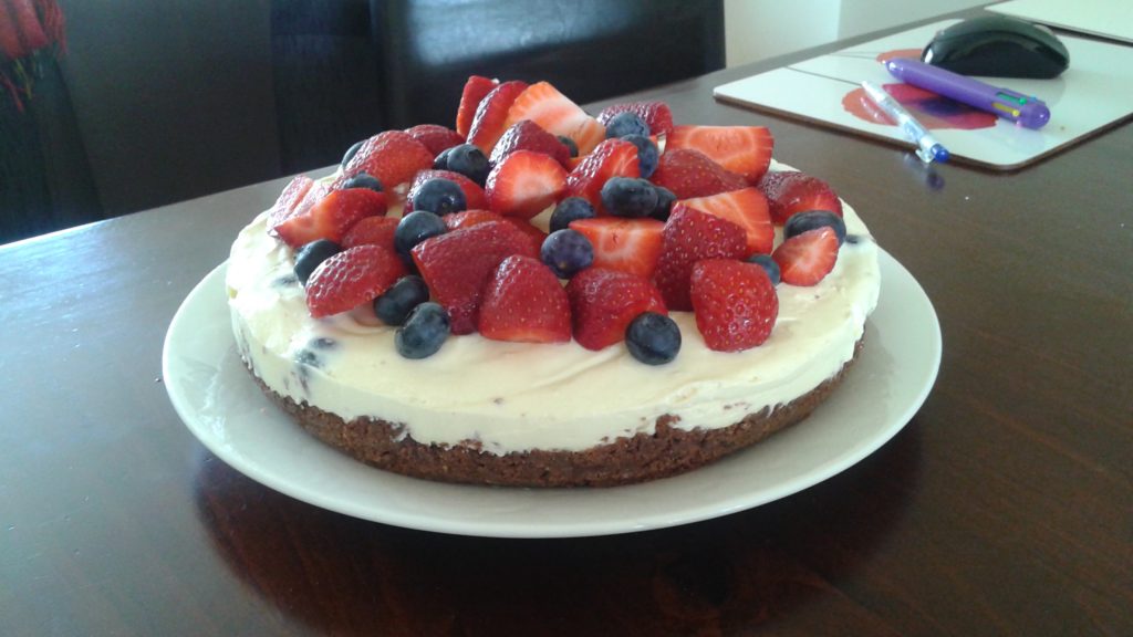WhiteCocolateBerryCheesecake